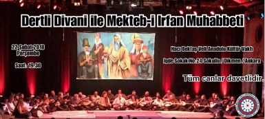 DERTLİ DİVANİ İLE MEKTEB-İ İRFAN MUHABBETİ